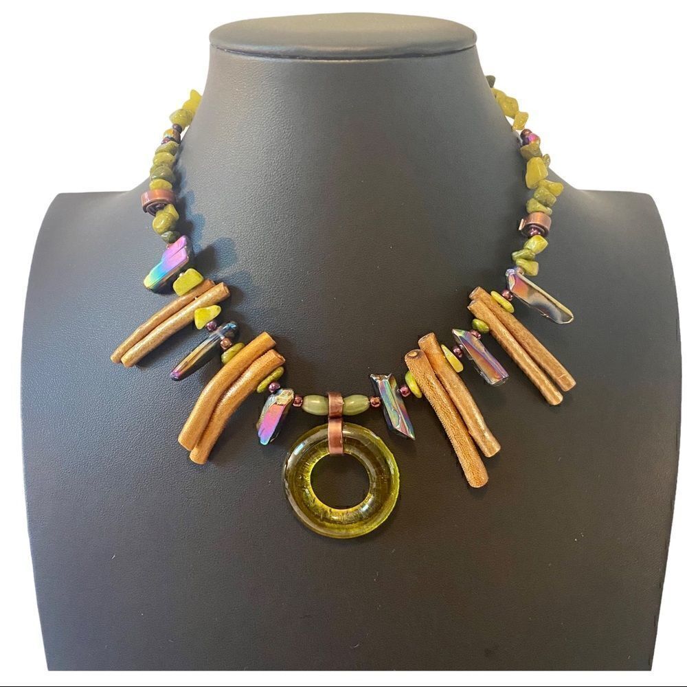 Victoria Tane Artisan Designed & Handcrafted Tribal Style Necklace